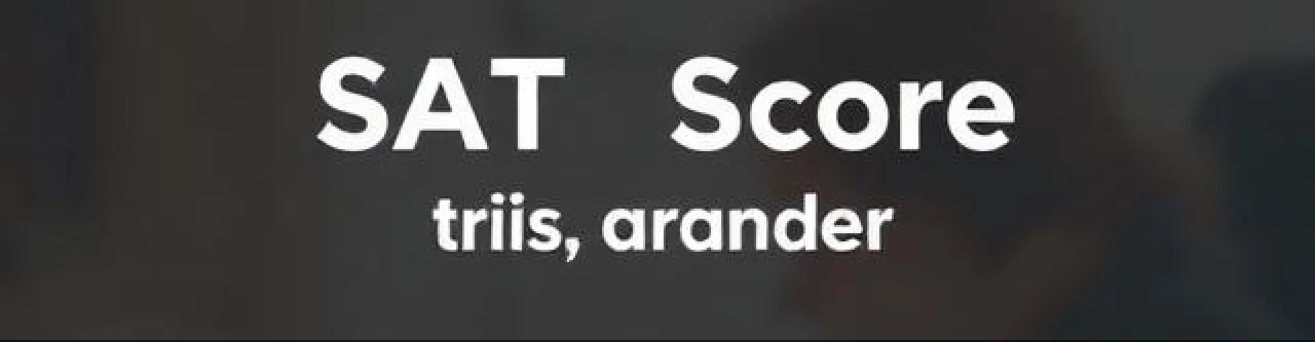 SAT Score Calculator cover