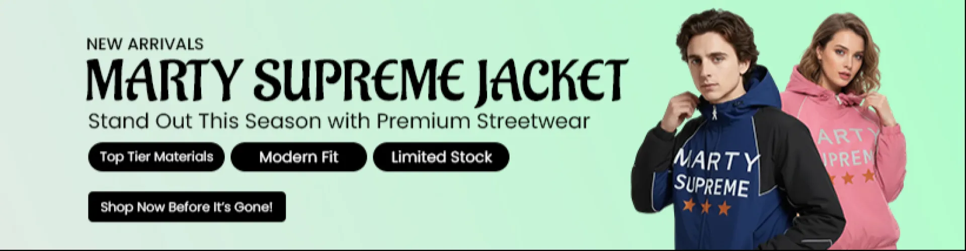 Marty Supreme Jacket UK cover