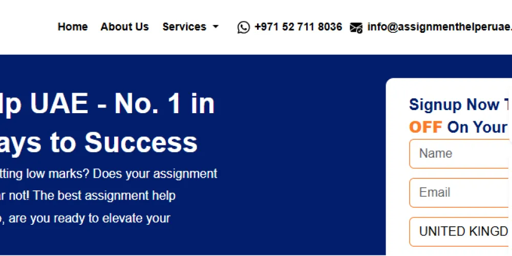 Assignment Helper UAE
